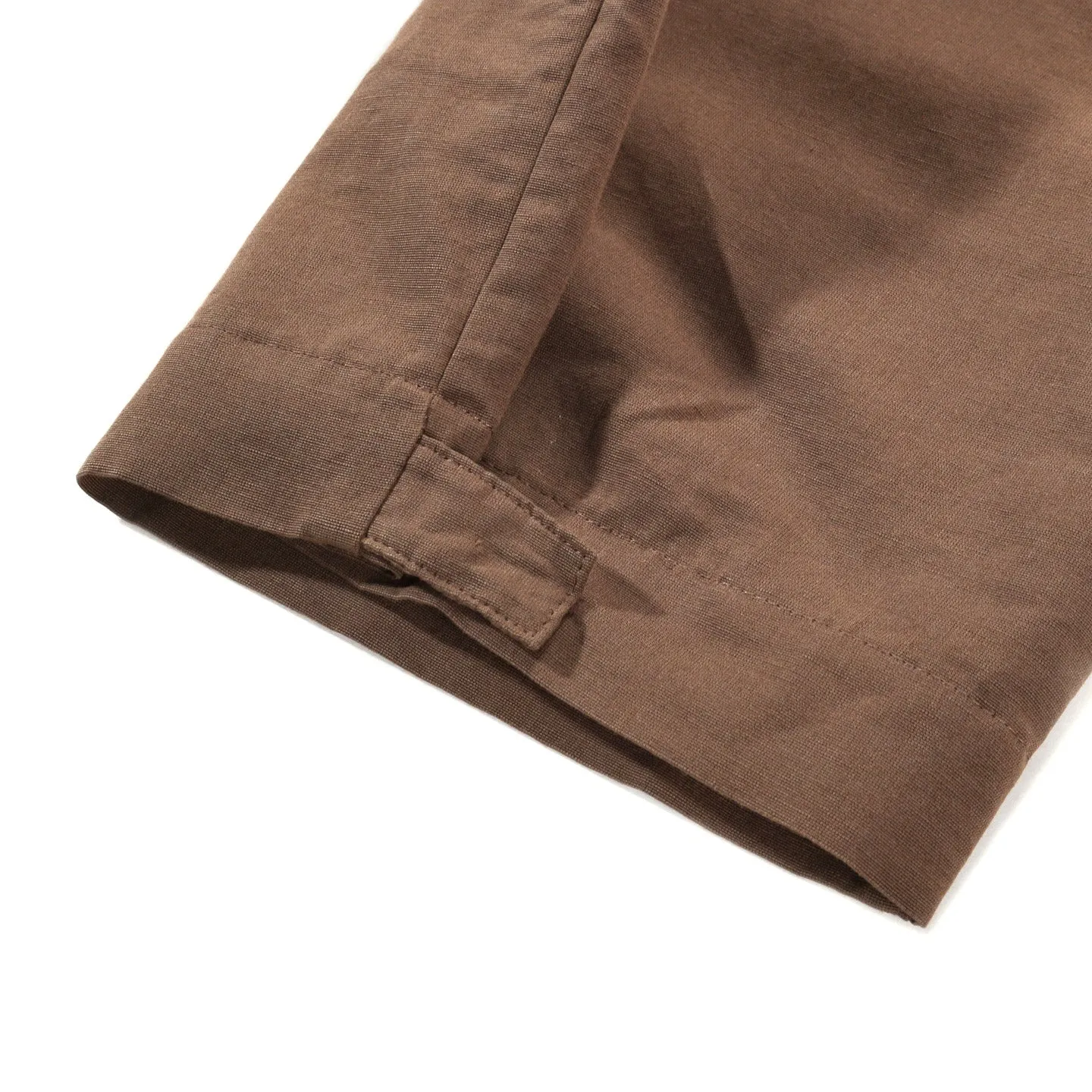 A KIND OF GUISE FLEXIBLE WIDE TROUSERS BROWN SUGAR