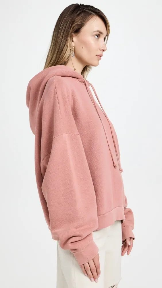 Acne Studios  |Street Style Plain Cotton Logo Hoodies & Sweatshirts