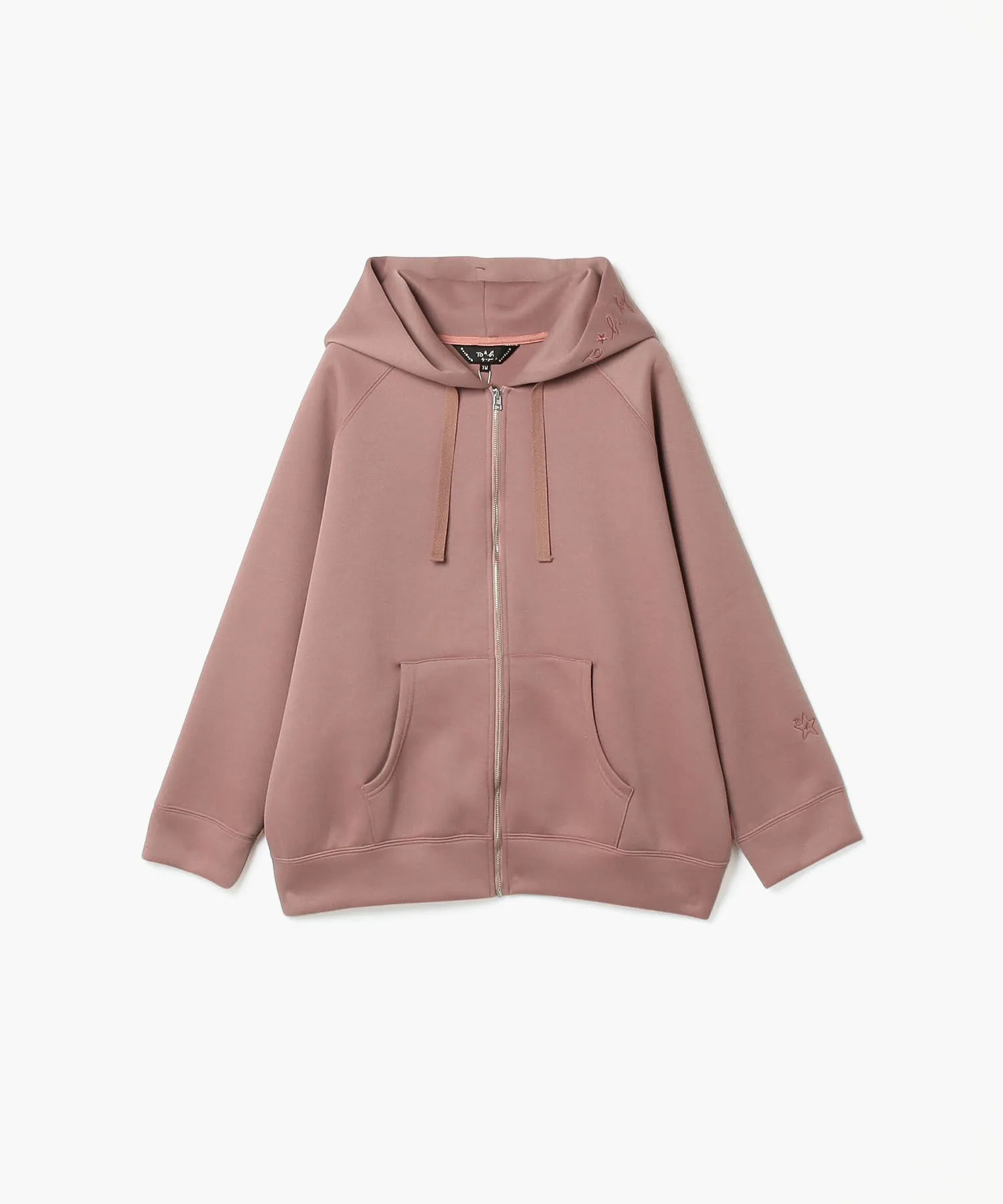 Agnes b  |Long Sleeves Plain Shearling Hoodies & Sweatshirts