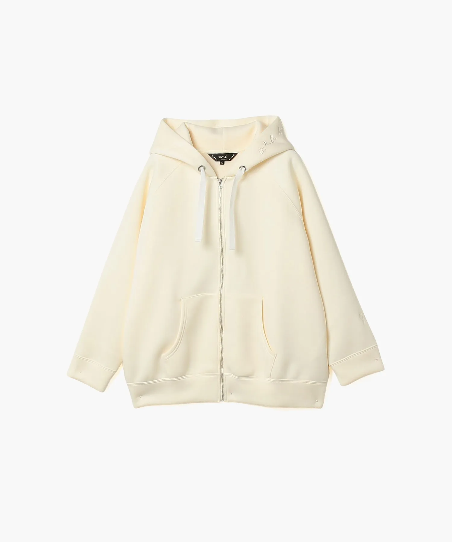 Agnes b  |Long Sleeves Plain Shearling Hoodies & Sweatshirts