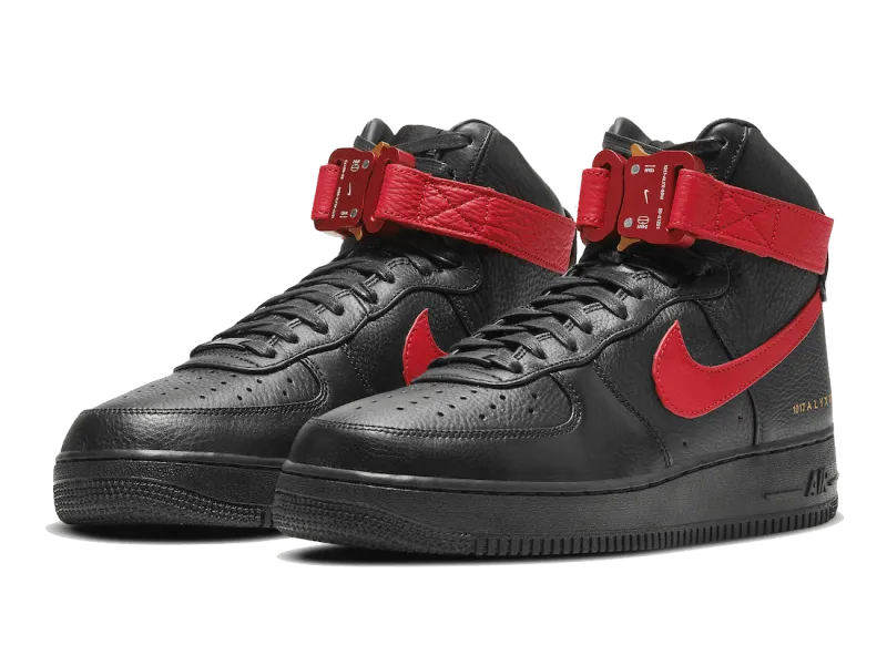 Air Force 1 High Alyx Black University Red