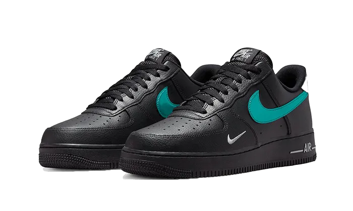 Air Force 1 Low Black Blue Lightning