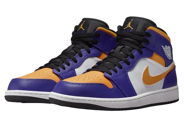 AIR JORDAN 1 MID LAKERS