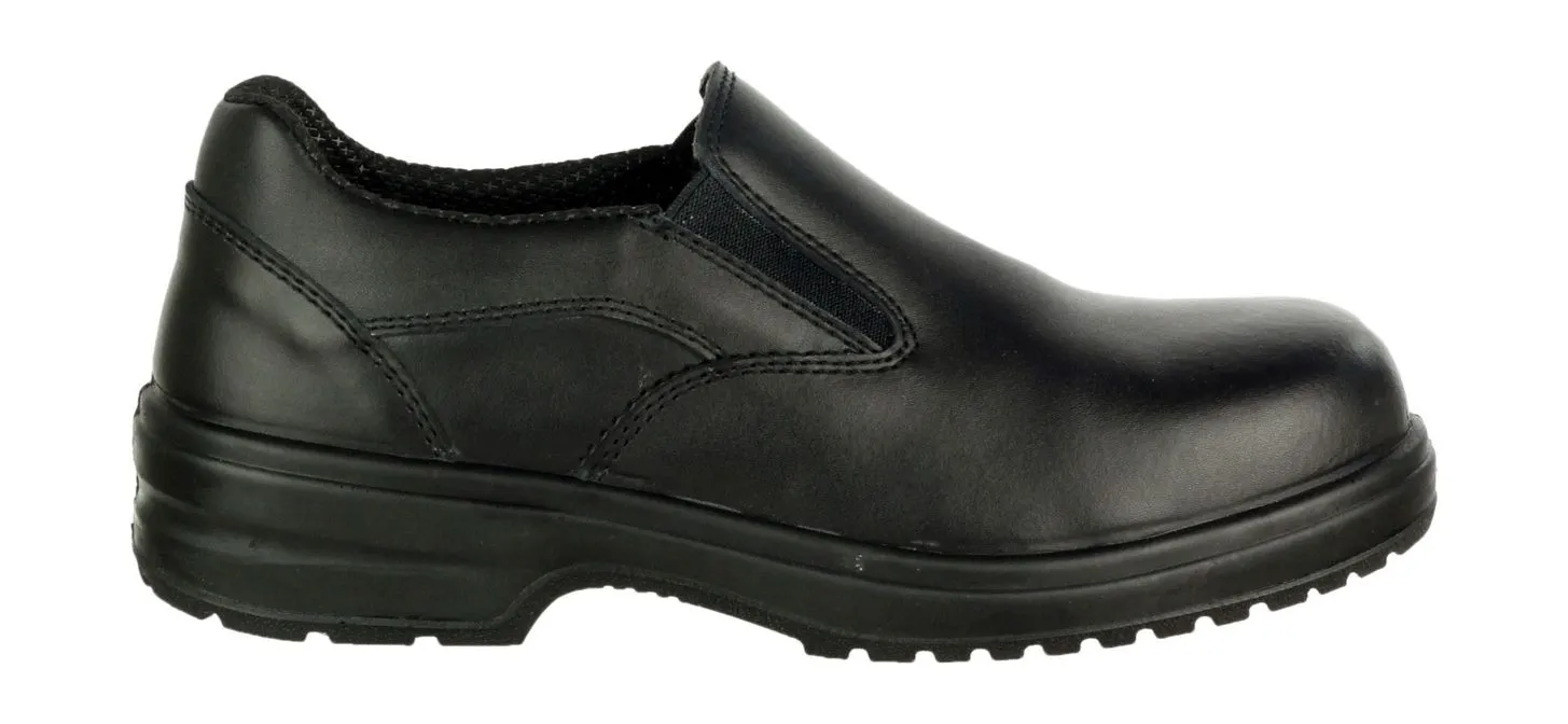 Amblers Safety Ladies FS94C Leather Safety Shoes Black