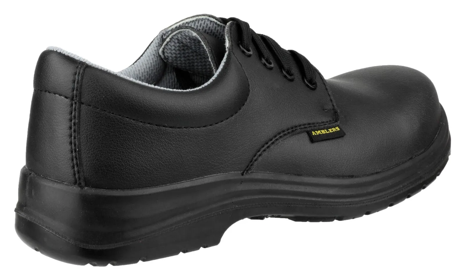 Amblers Safety Mens FS662 Lace Up Waterproof Safety Shoes Black