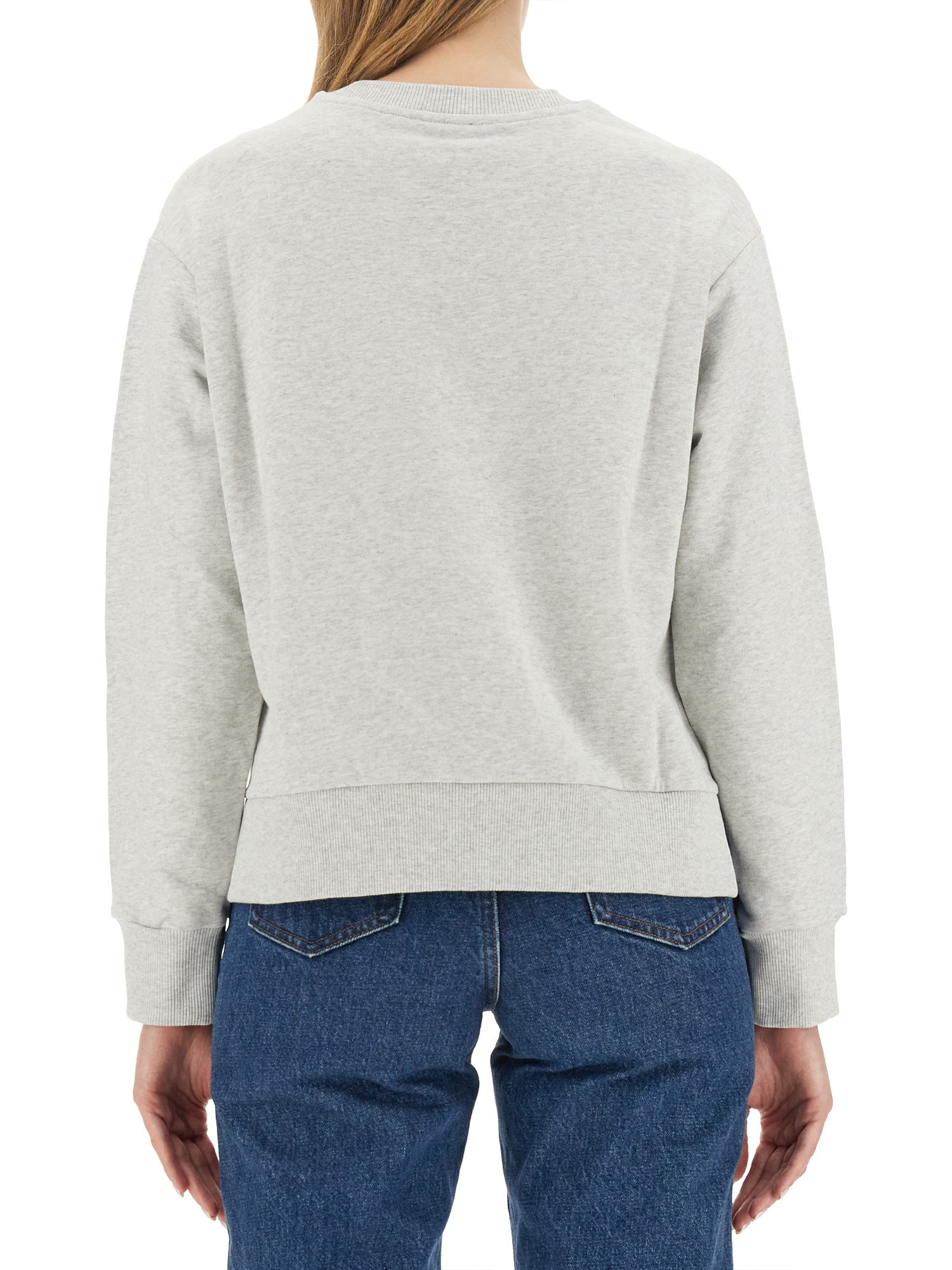 A.P.C.    COTTON SWEATSHIRT WITH LOGO