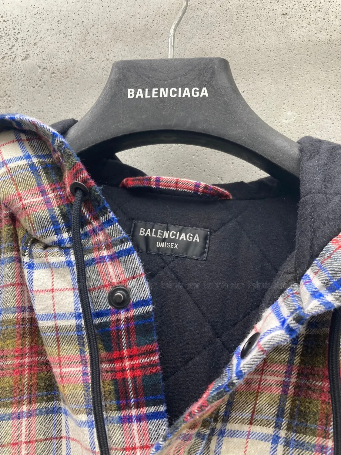 BALENCIAGA  |Other Plaid Patterns Street Style Luxury