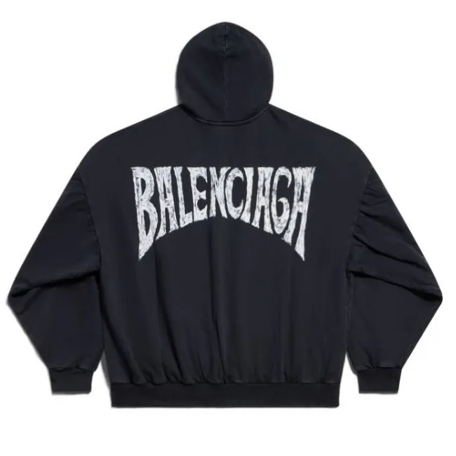 BALENCIAGA  |Unisex Long Sleeves Cotton Oversized Logo