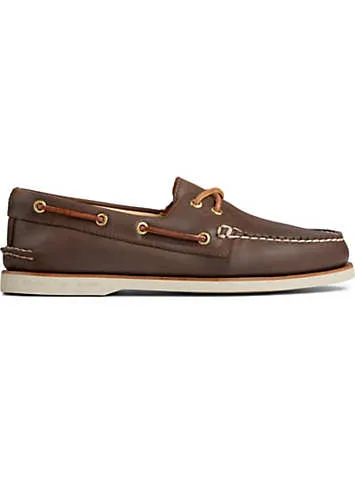 Brown Gold Cup Authentic Original Boat Shoes by Sperry | Look Again