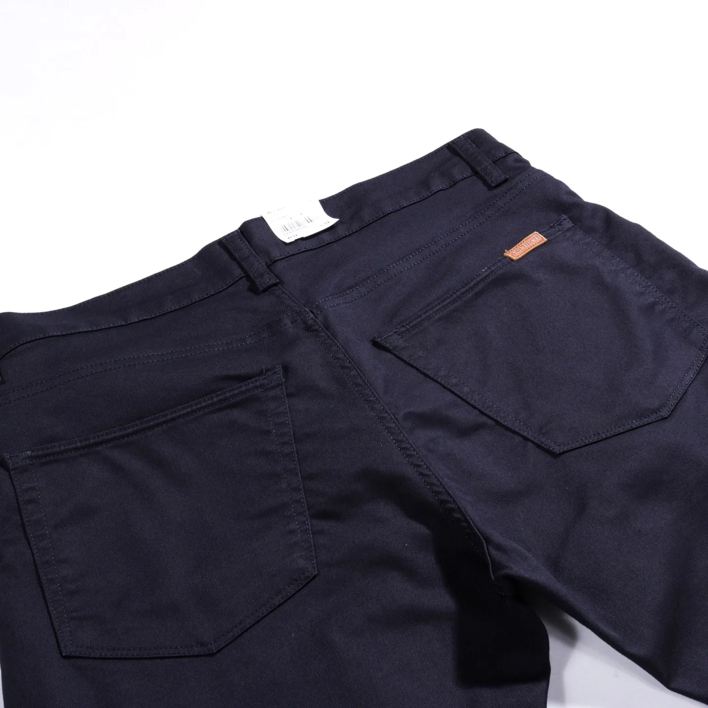 CARHARTT WIP VICIOUS PANT 'LAMAR' STRETCH TWILL DARK NAVY