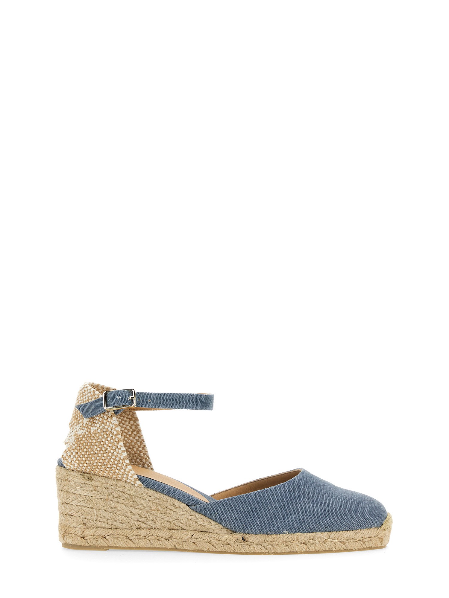 CASTANER    COTTON CANVAS CAROL ESPADRILLE WITH WEDGE