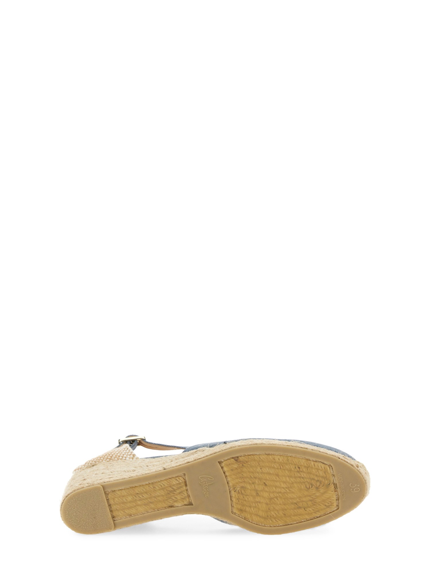 CASTANER    COTTON CANVAS CAROL ESPADRILLE WITH WEDGE