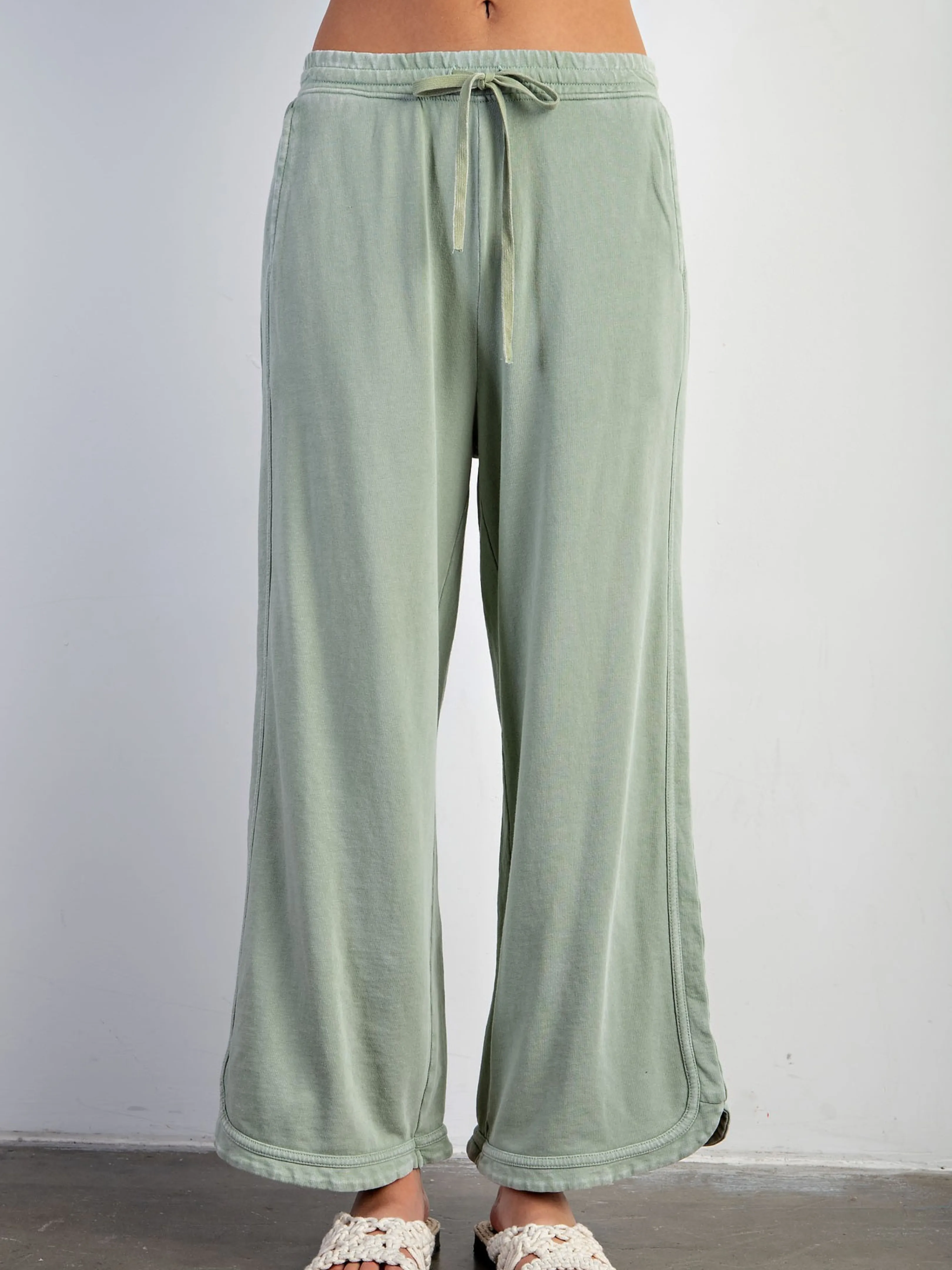 Casual Stroll Pants - Sage