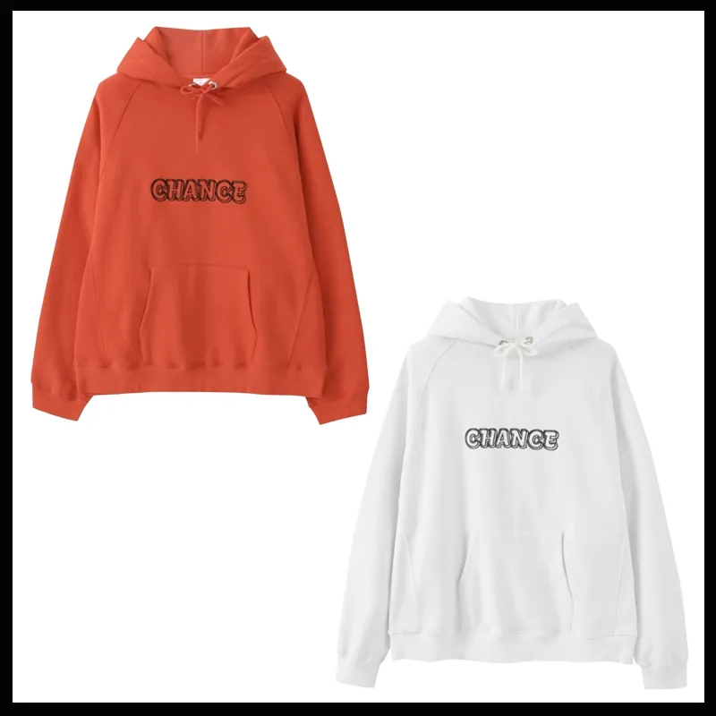 CHANCECHANCE  |Unisex Street Style Logo Hoodies