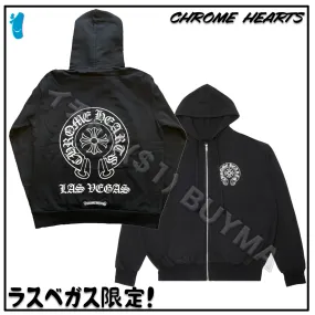 CHROME HEARTS  |Unisex Street Style Hoodies