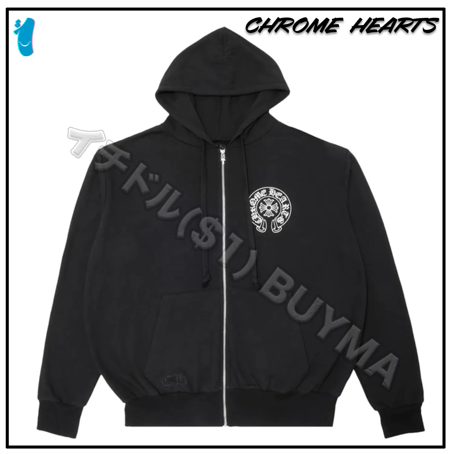 CHROME HEARTS  |Unisex Street Style Hoodies