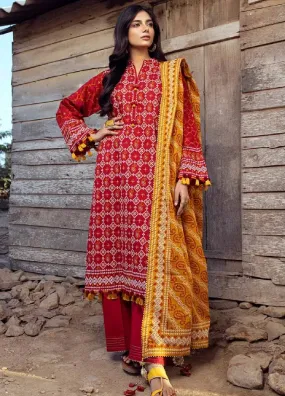 Chunri By Gul Ahmed Printed Lawn Unstitched 3 Piece Suit - GA24CL CL-42061 A