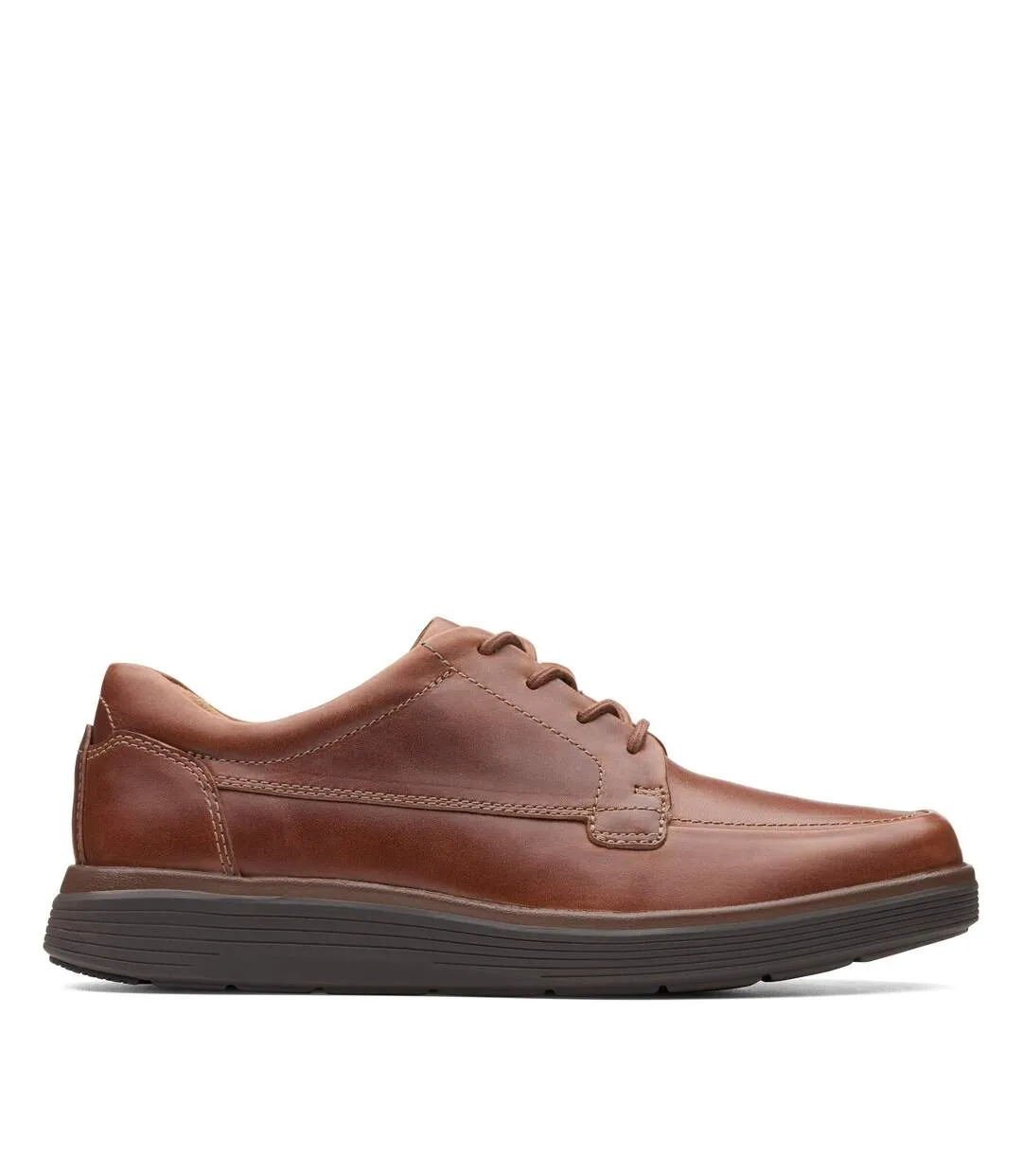 Clarks Mens Un Abode Ease Leather Shoes (Tan) - UTCK103