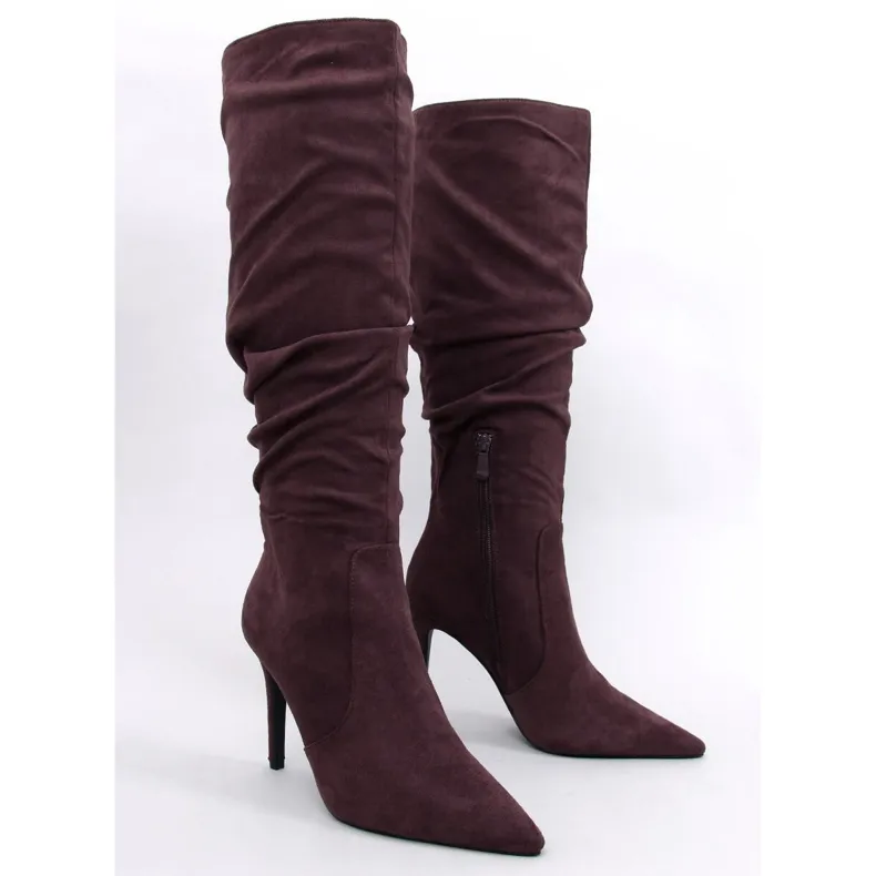 Classic high heel boots by Danielle Brown