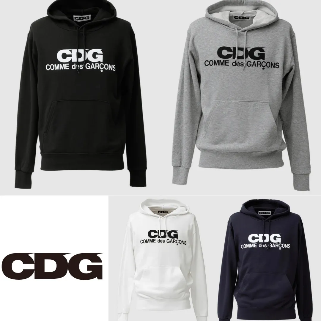 COMME des GARCONS  |CDG HOODED SWEATSHIRT