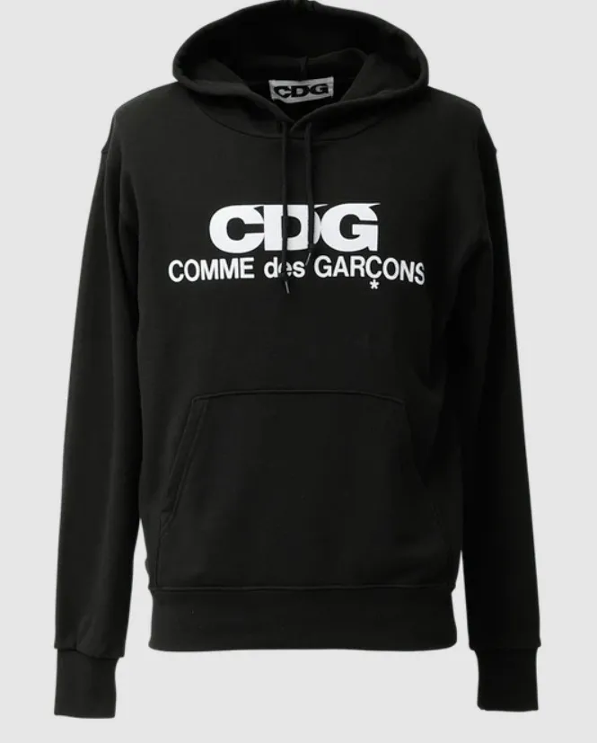 COMME des GARCONS  |CDG HOODED SWEATSHIRT