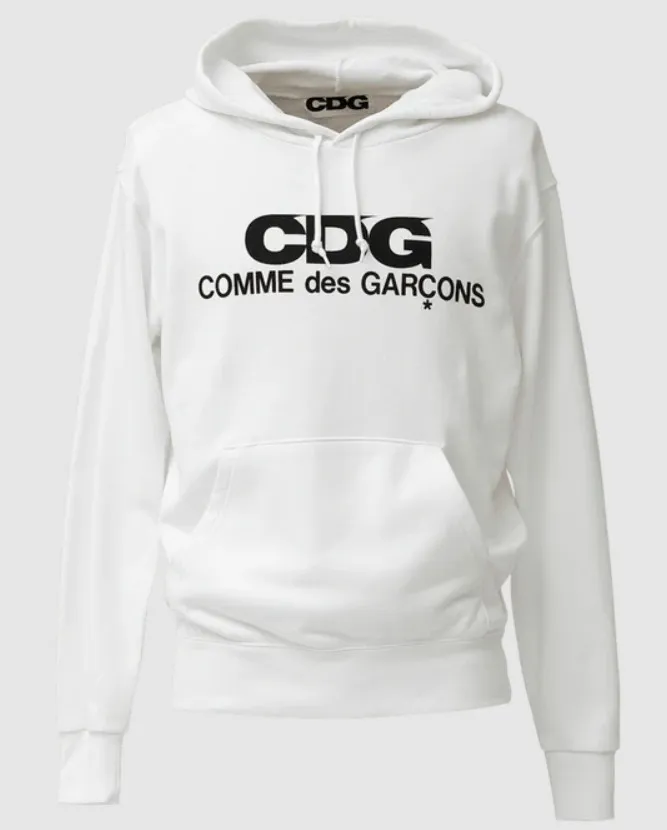 COMME des GARCONS  |CDG HOODED SWEATSHIRT