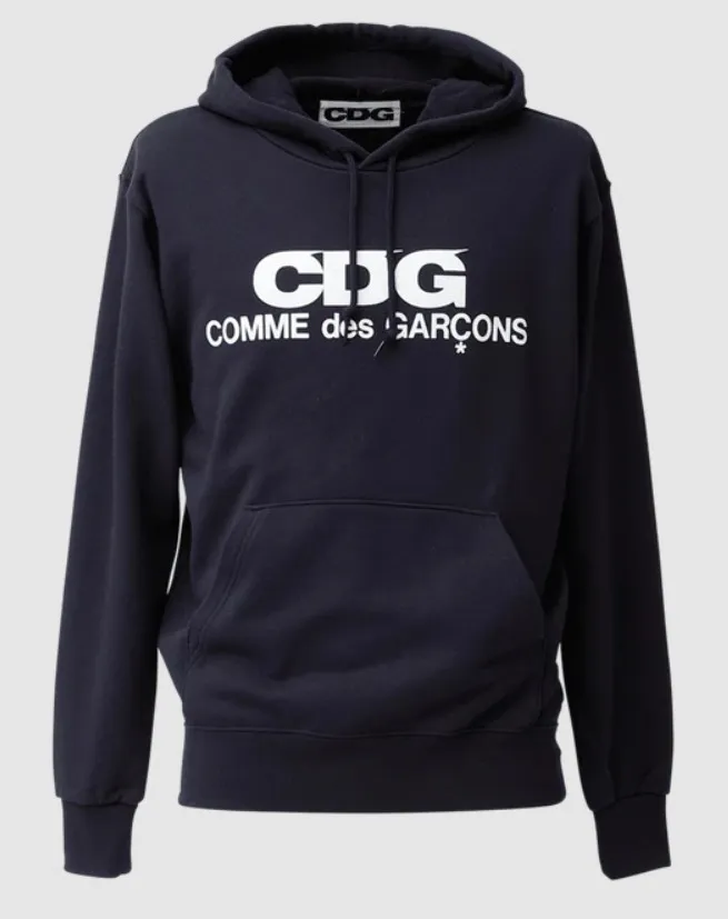 COMME des GARCONS  |CDG HOODED SWEATSHIRT