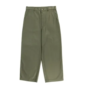 COMME DES GARCONS HOMME P020 WIDE CHINO PANT KHAKI