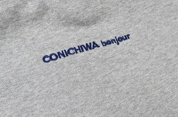 CONICHIWA bonjour  |Unisex Street Style Hoodies