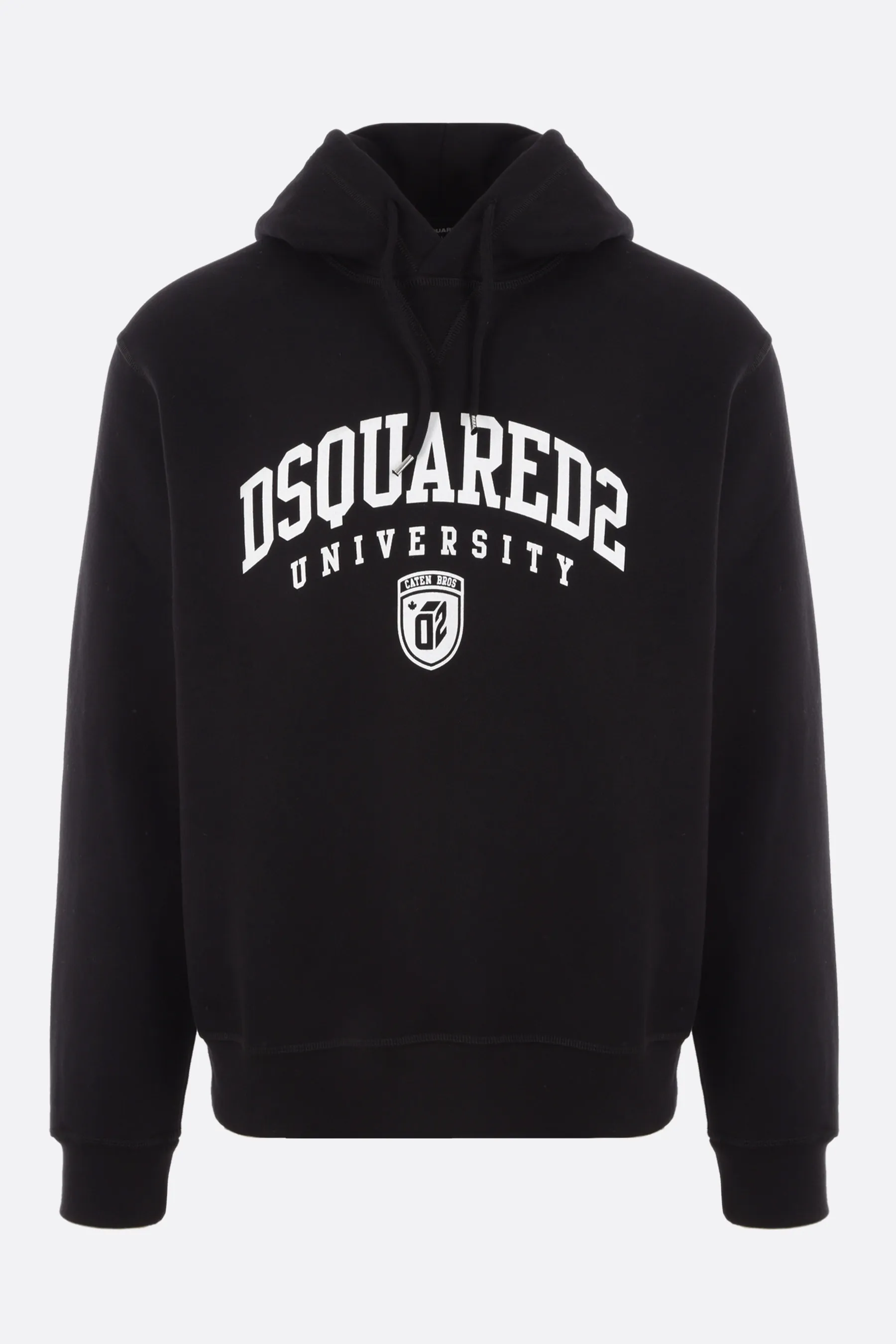 D SQUARED2  |Long Sleeves Plain Logo Luxury Hoodies