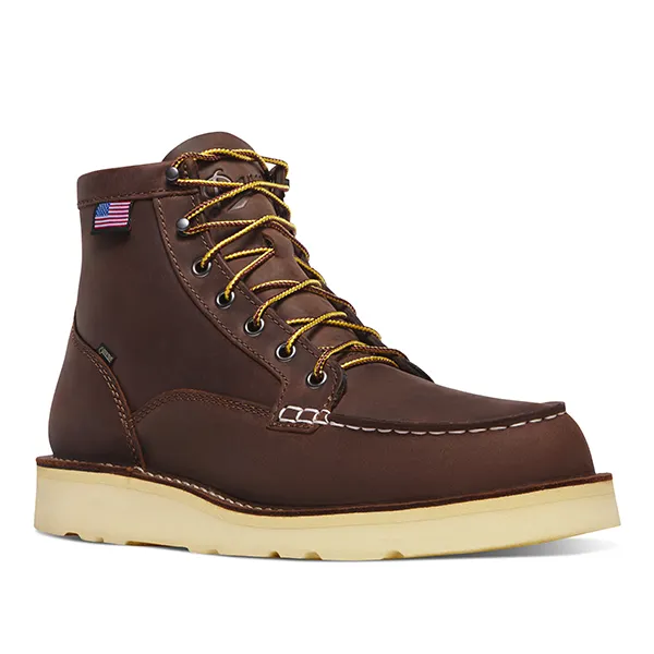 Danner Bull Run GTX 6″ Steel Toe Brown Boots