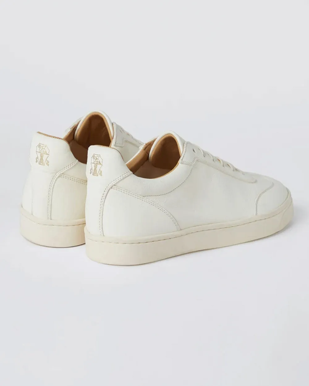 Deerskin Sneakers in White