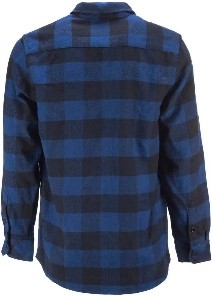 Dickies Men's Sacramento Flannel Shirt Blue