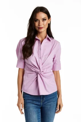 Drew Hailey Shirt in Lilac