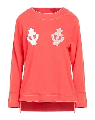 ELISABETTA FRANCHI  |Crew Neck Long Sleeves Cotton Hoodies & Sweatshirts