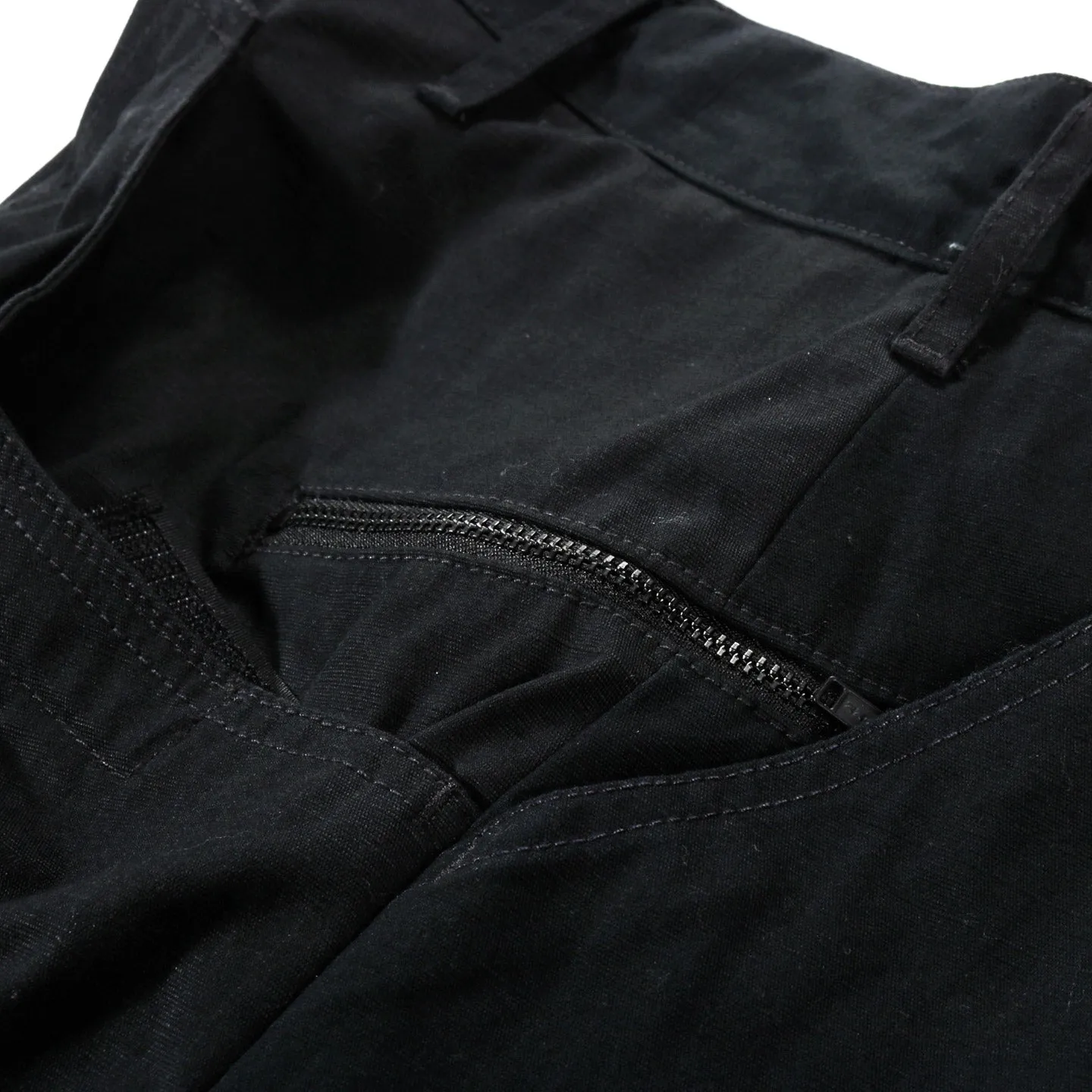 ENGINEERED GARMENTS CLIMBING PANT BLACK HEAVYWEIGHT COTTON RIPSTOP