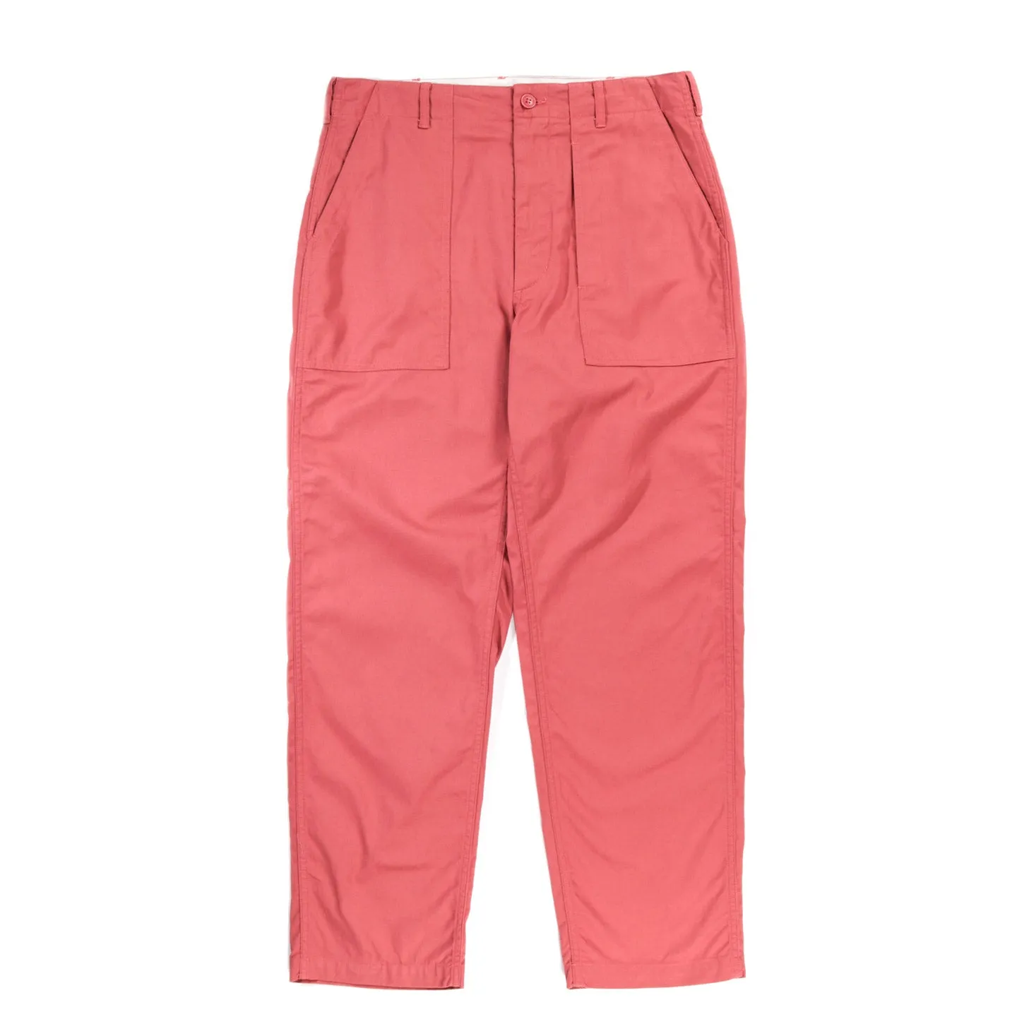 ENGINEERED GARMENTS FATIGUE PANT PINK 6.5OZ FLAT TWILL