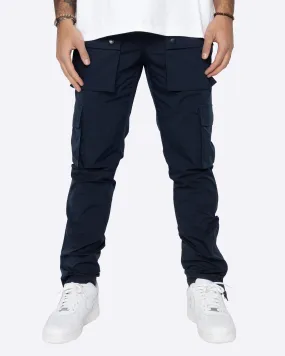 EPTM SNAP CARGO PANTS-NAVY