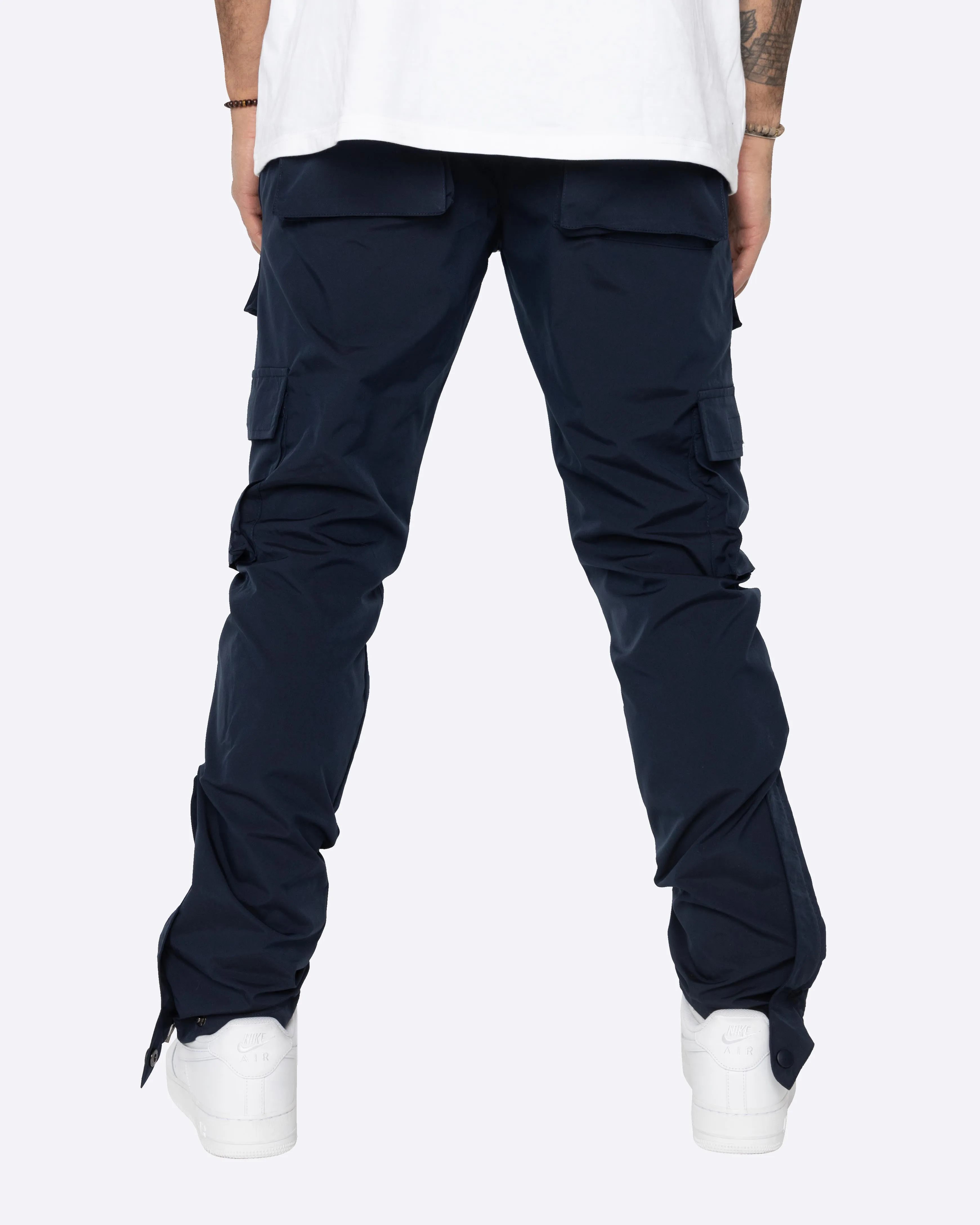 EPTM SNAP CARGO PANTS-NAVY