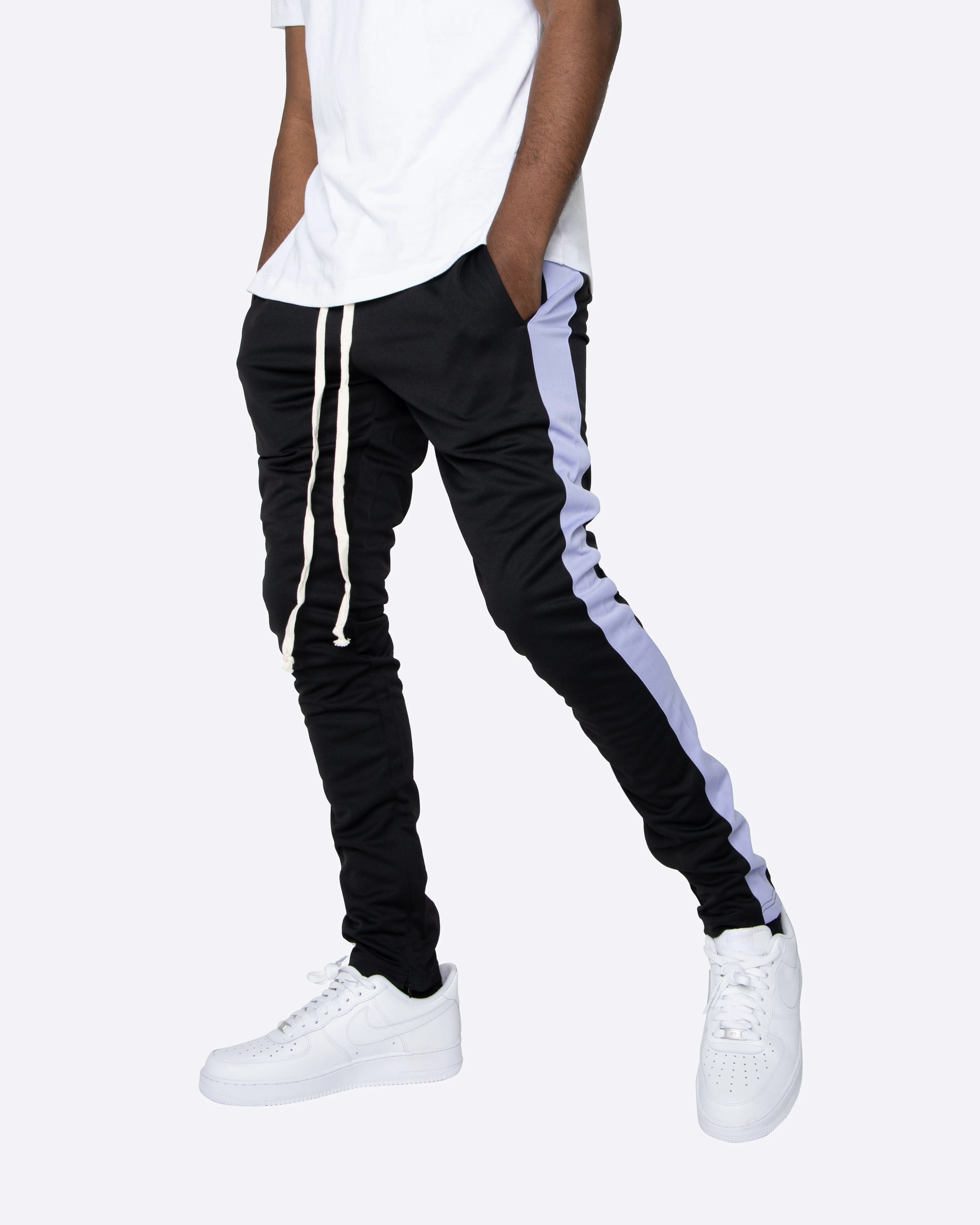 EPTM TRACK PANTS-BLACK/LAVENDER