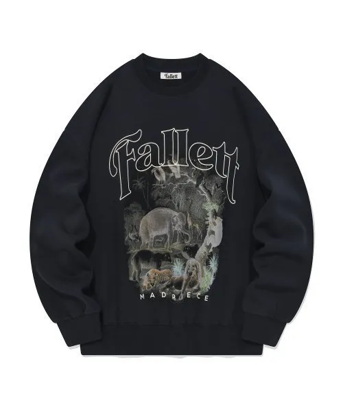 Fallett  |Unisex Street Style Cotton Hoodies & Sweatshirts