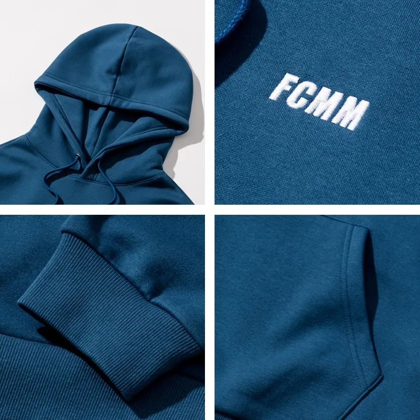 FCMM  |Unisex Street Style Logo Hoodies