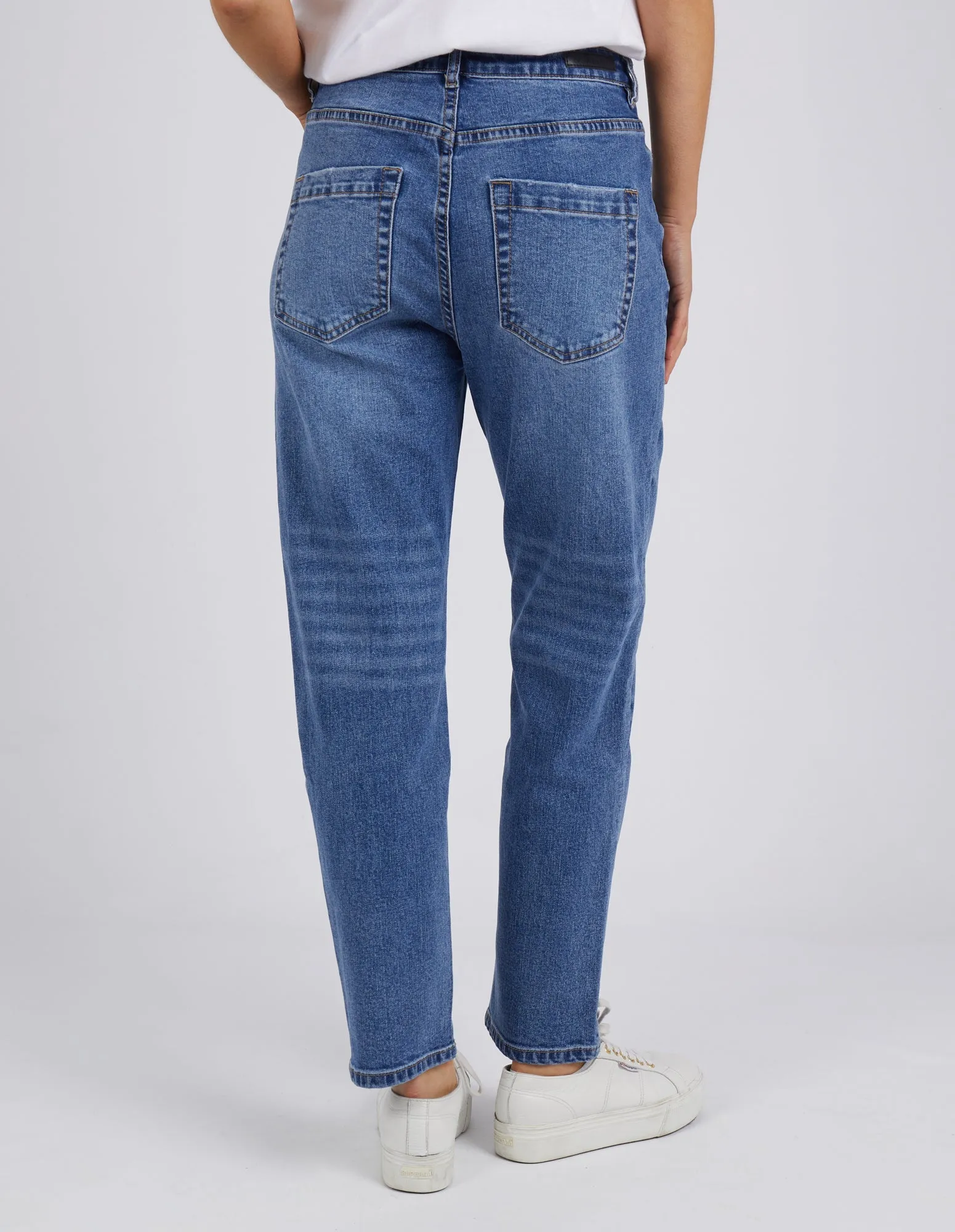 Foxwood Barkly Straight Leg Jean - Vintage Blue