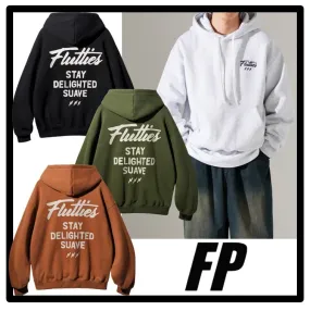 FP142  |Unisex Street Style Logo Hoodies