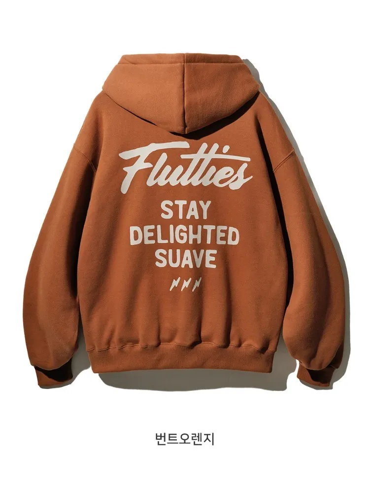 FP142  |Unisex Street Style Logo Hoodies