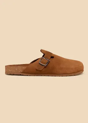 Freddy Tan Suede Slip On Footbed Shoes by White Stuff | Look Again