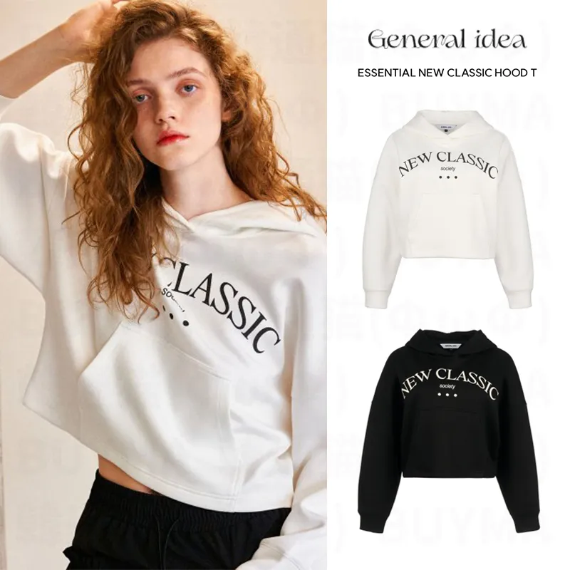 GENERAL IDEA  |Unisex Street Style Logo Hoodies & Sweatshirts