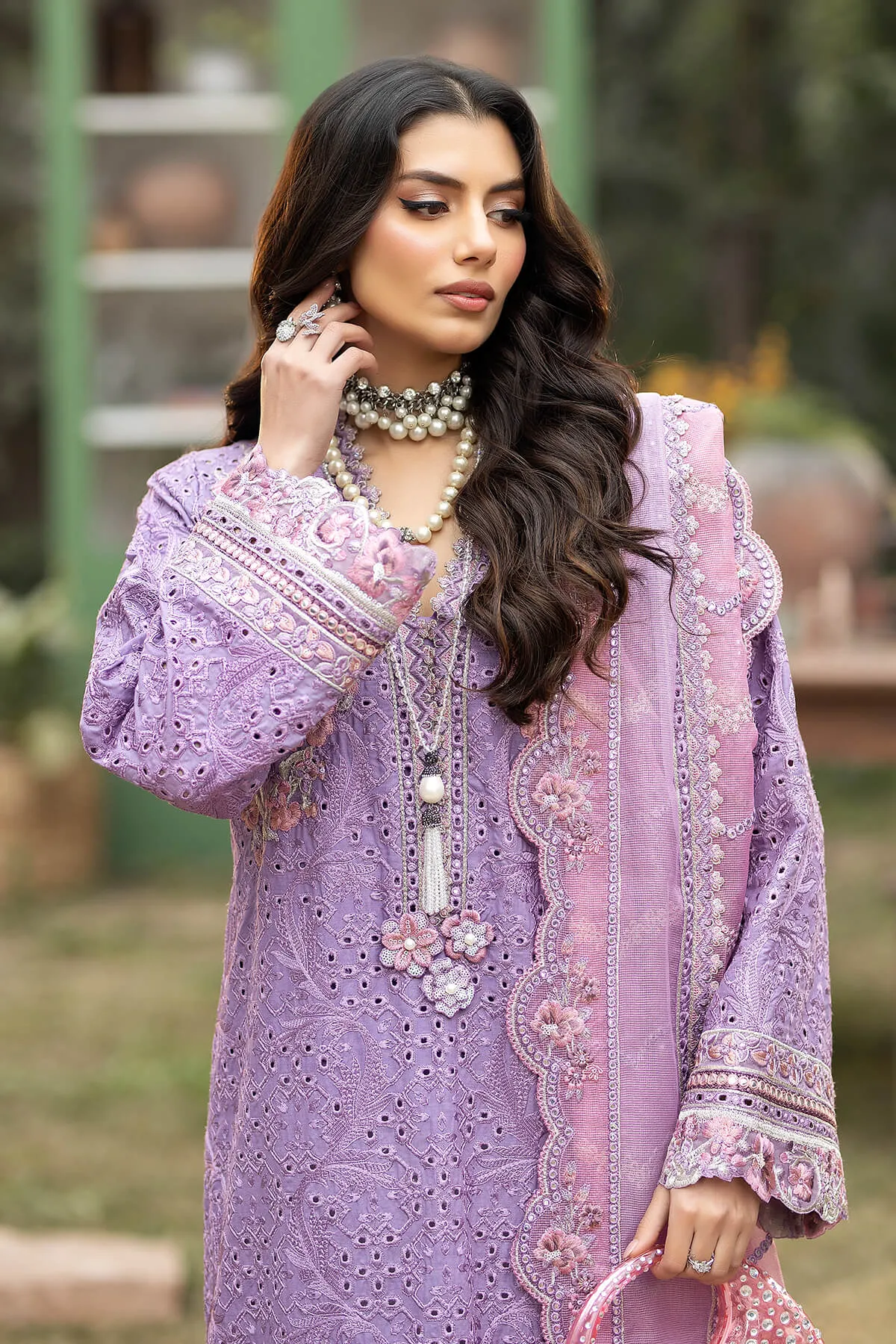 Gulposh by Serene Premium Embroidered Lawn Unstitched 3Pc Suit S.L 50 Gul