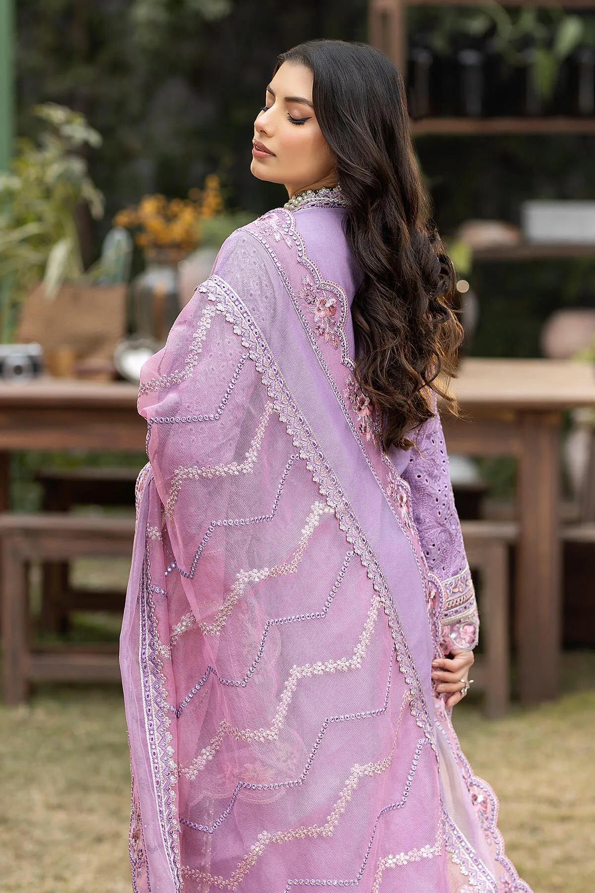 Gulposh by Serene Premium Embroidered Lawn Unstitched 3Pc Suit S.L 50 Gul