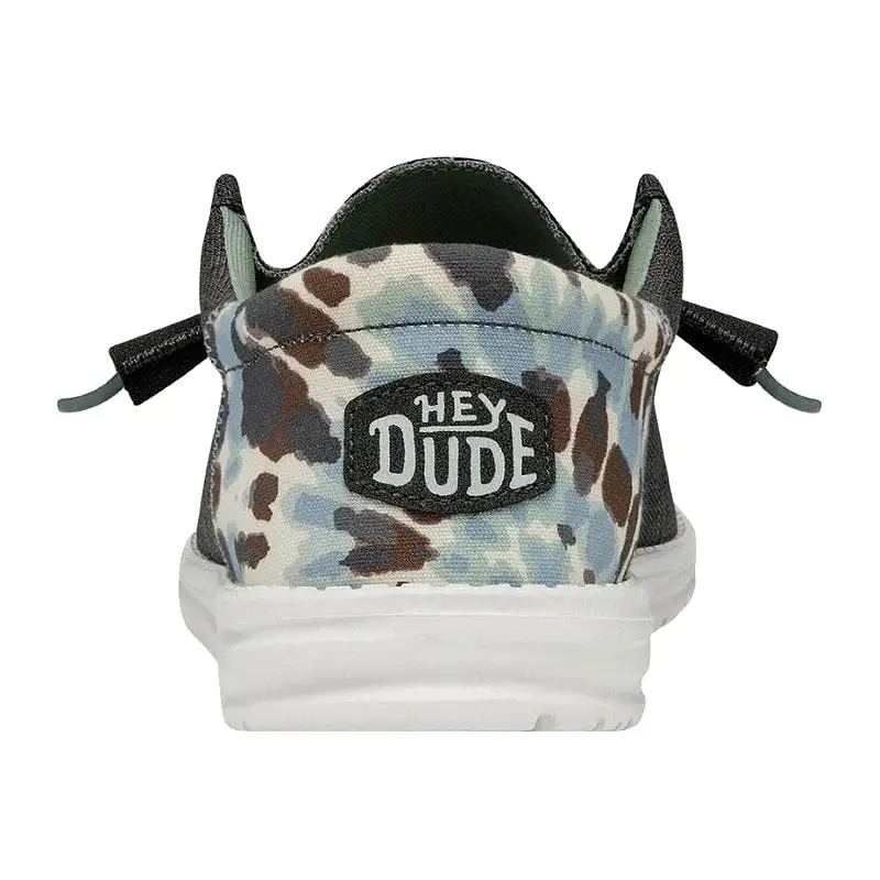 'Hey Dude' Men's Wally Funk Tie Dye - Grey